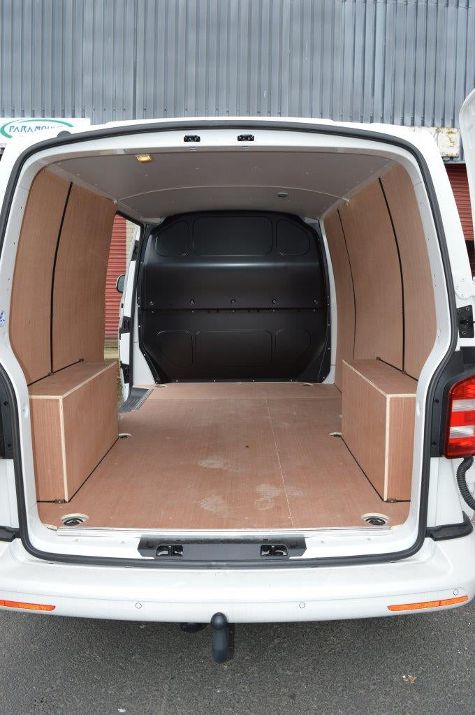 Volkswagen VW Transporter T6 SWB Rear Load Liner Rubber Mat RHD
