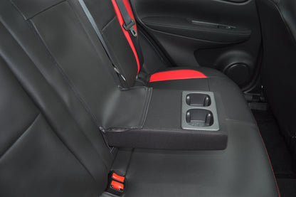 Nissan Qashqai Black With Red Inserts And Logos, 2013 - Present