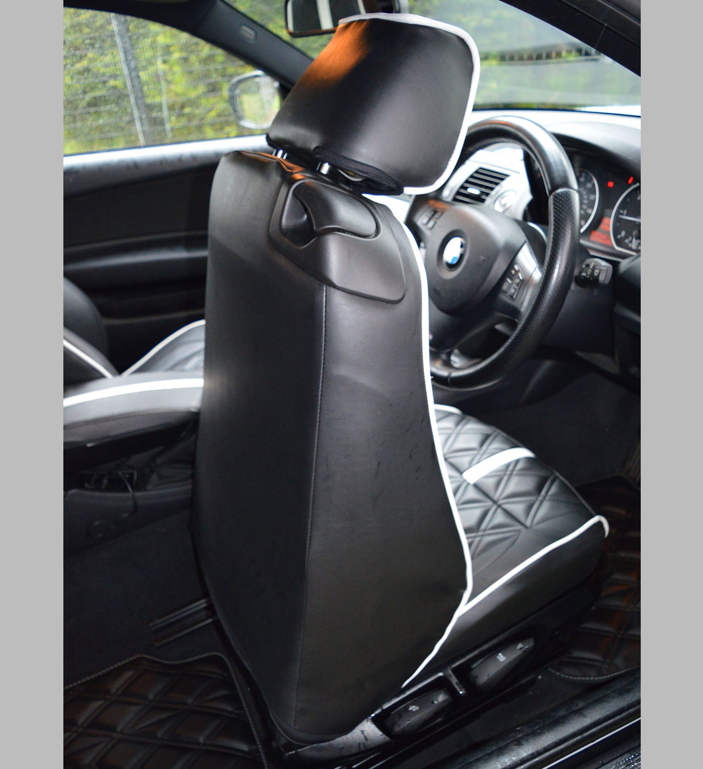 BMW 1 Series Coupe (E82) Diamond Quilted Tailored Car Seat Covers