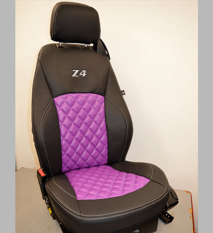 BMW Z4 E85 Tailored Diamond Quilted Tailored Car Seat Covers