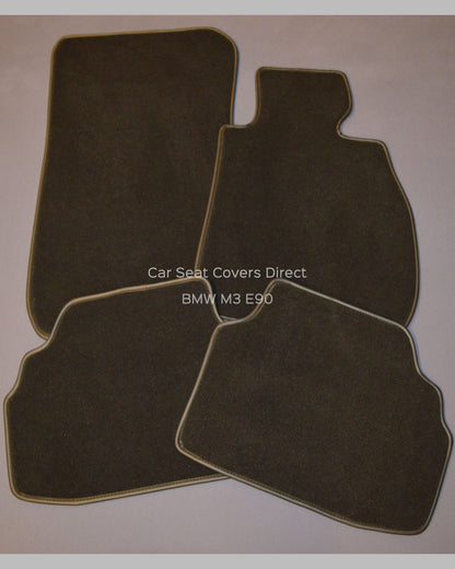 BMW 3 Series E90 M3 Prestige 17mm Deep Pile Carpet Floor Mats