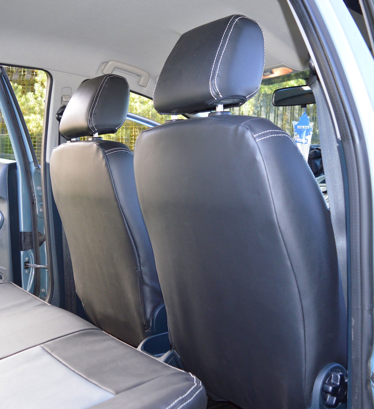 Ford Fiesta MK7 Waterproof Waterproof Leather Look Car Seat Covers
