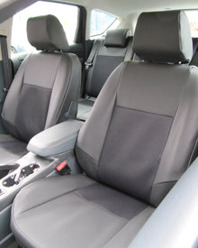 Ford C-Max - Black Leatherette & Fabric Centre
