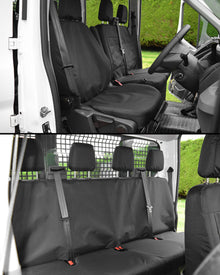 Ford Transit Tipper Crew Cab 7 Seater Tailored Heavy Duty Seat Covers (2013 - Present)