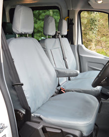 Ford Transit LWB / Tipper EXTRA Heavy Duty Waterproof Grey Seat Covers