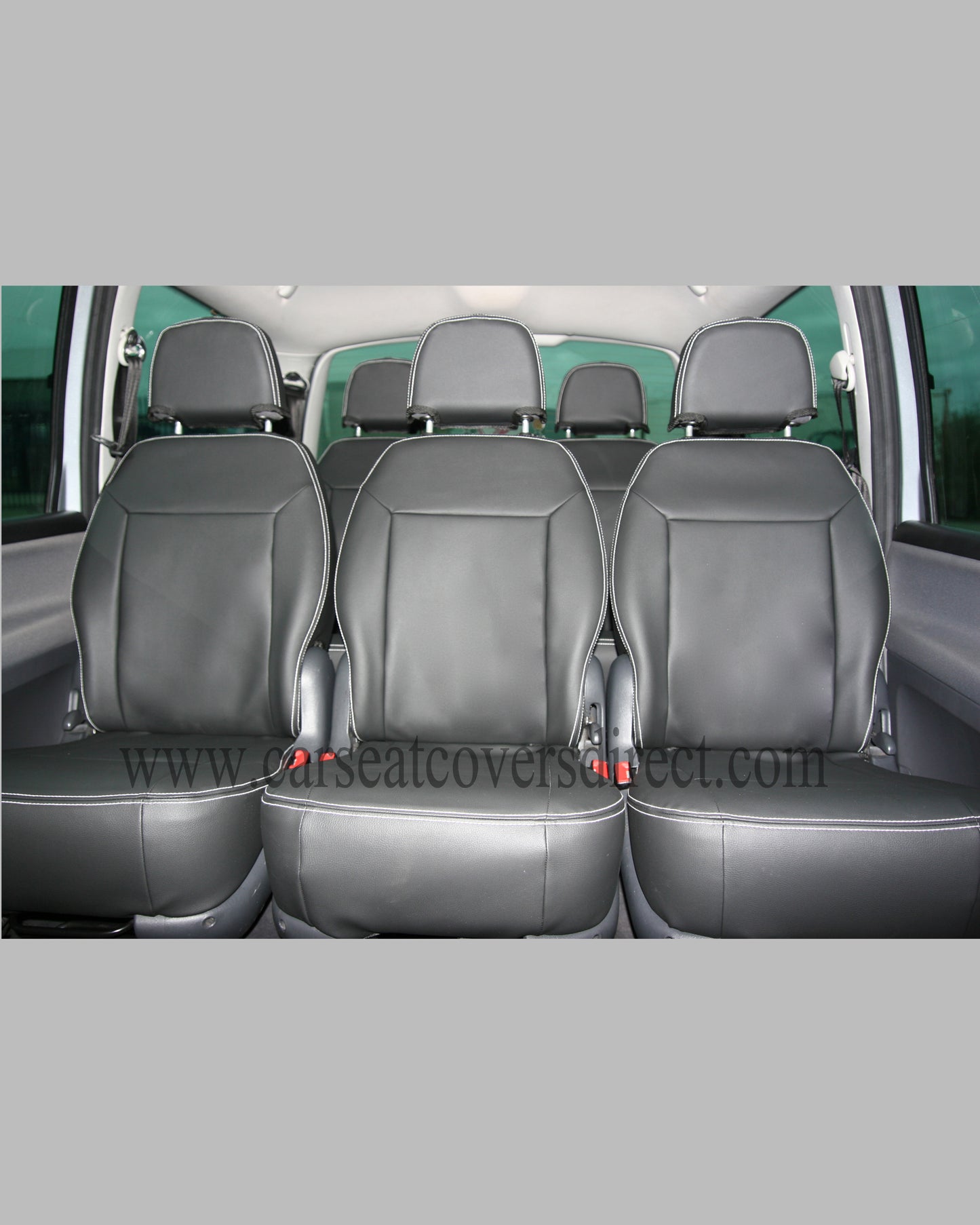 Ford Galaxy 2nd Gen Black Leatherette