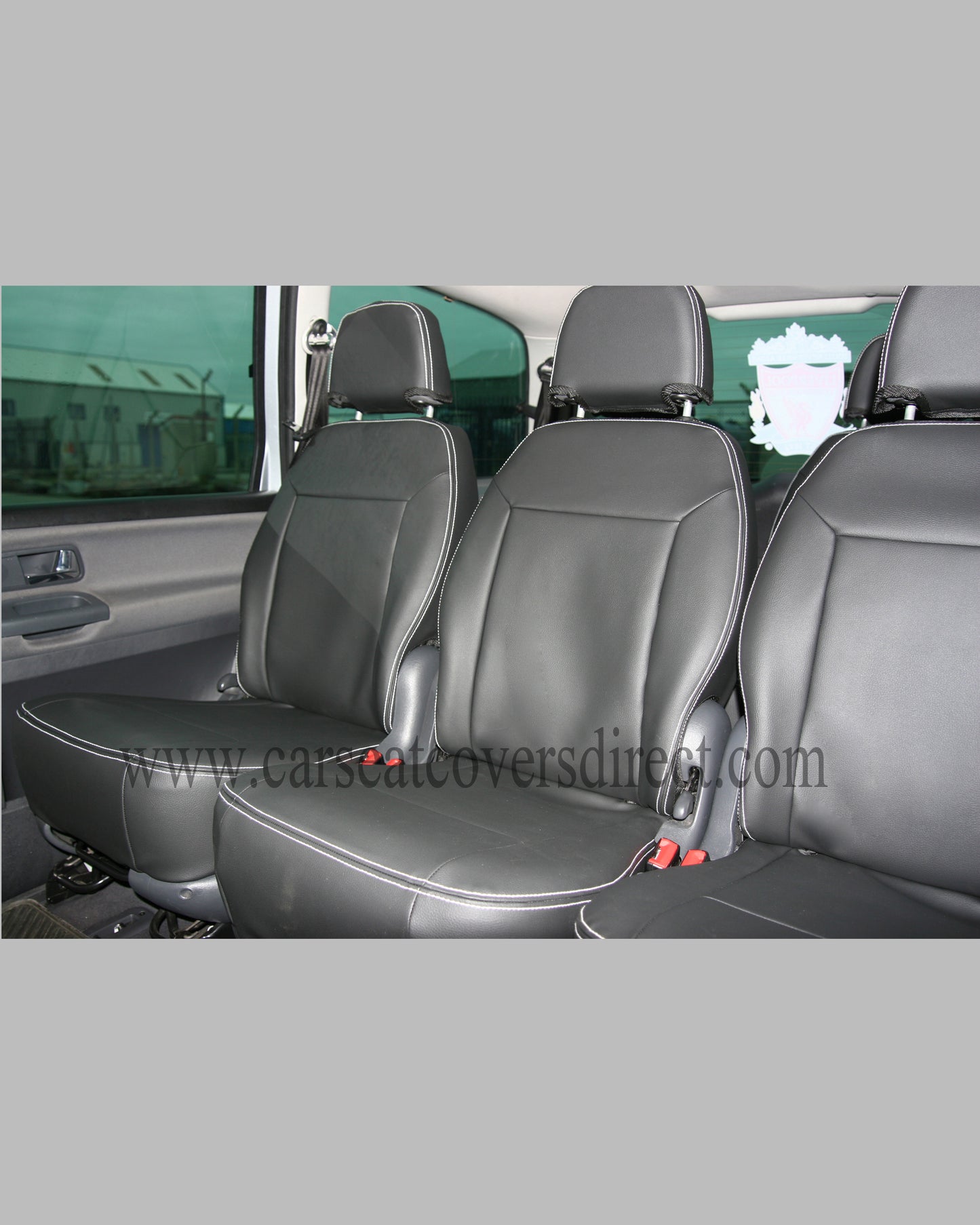 Ford Galaxy 2nd Gen Black Leatherette
