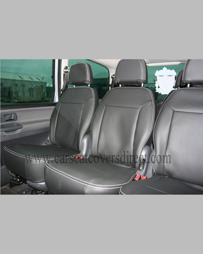 Ford Galaxy 2nd Gen Black Leatherette