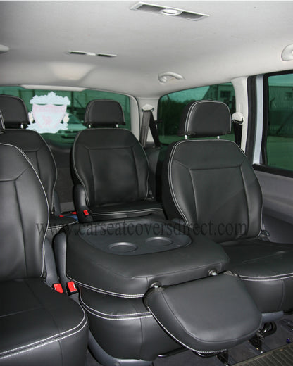 Ford Galaxy 2nd Gen Black Leatherette