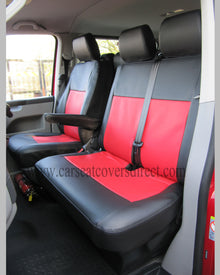Volkswagen Transporter T5 9 Seater Black & Red