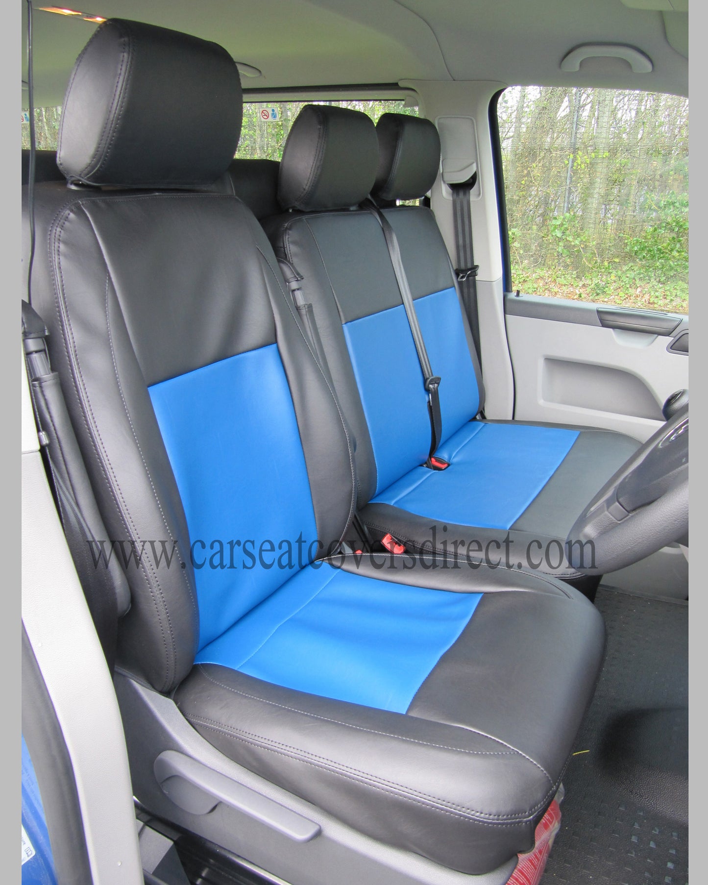 Volkswagen Transporter T5 9 Seater Black & Blue