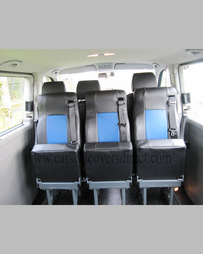 Volkswagen Transporter T5 9 Seater Black & Blue