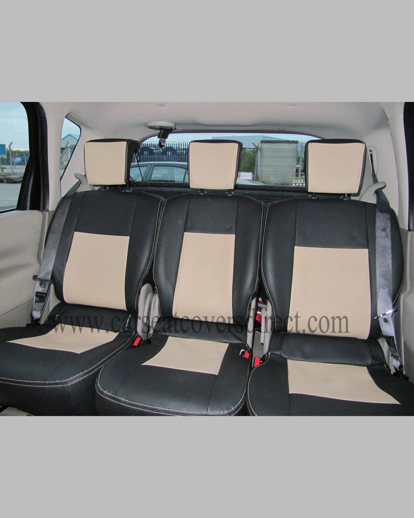 Citroen XSARA PICASSO Black & Beige Seat Covers