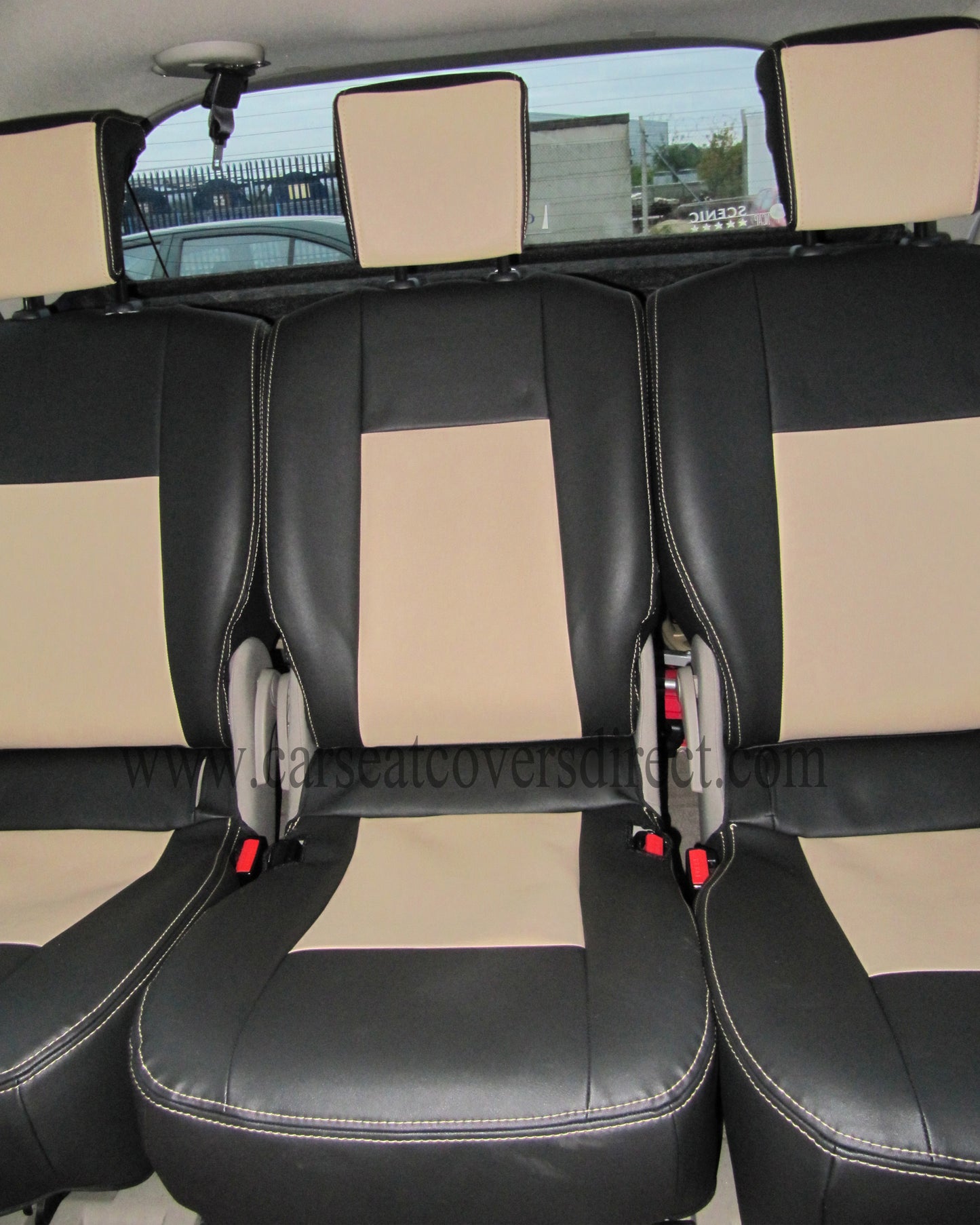 Citroen XSARA PICASSO Black & Beige Seat Covers