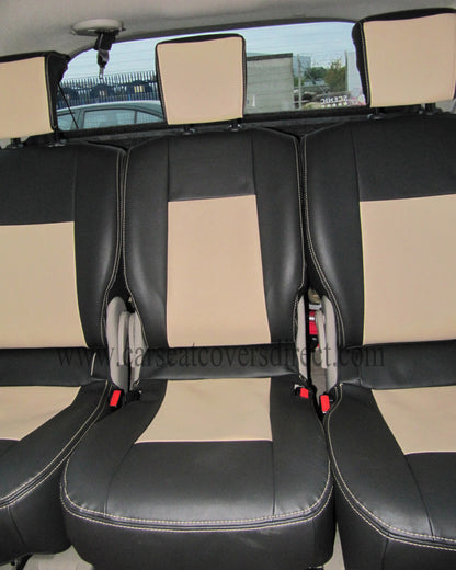 Citroen XSARA PICASSO Black & Beige Seat Covers