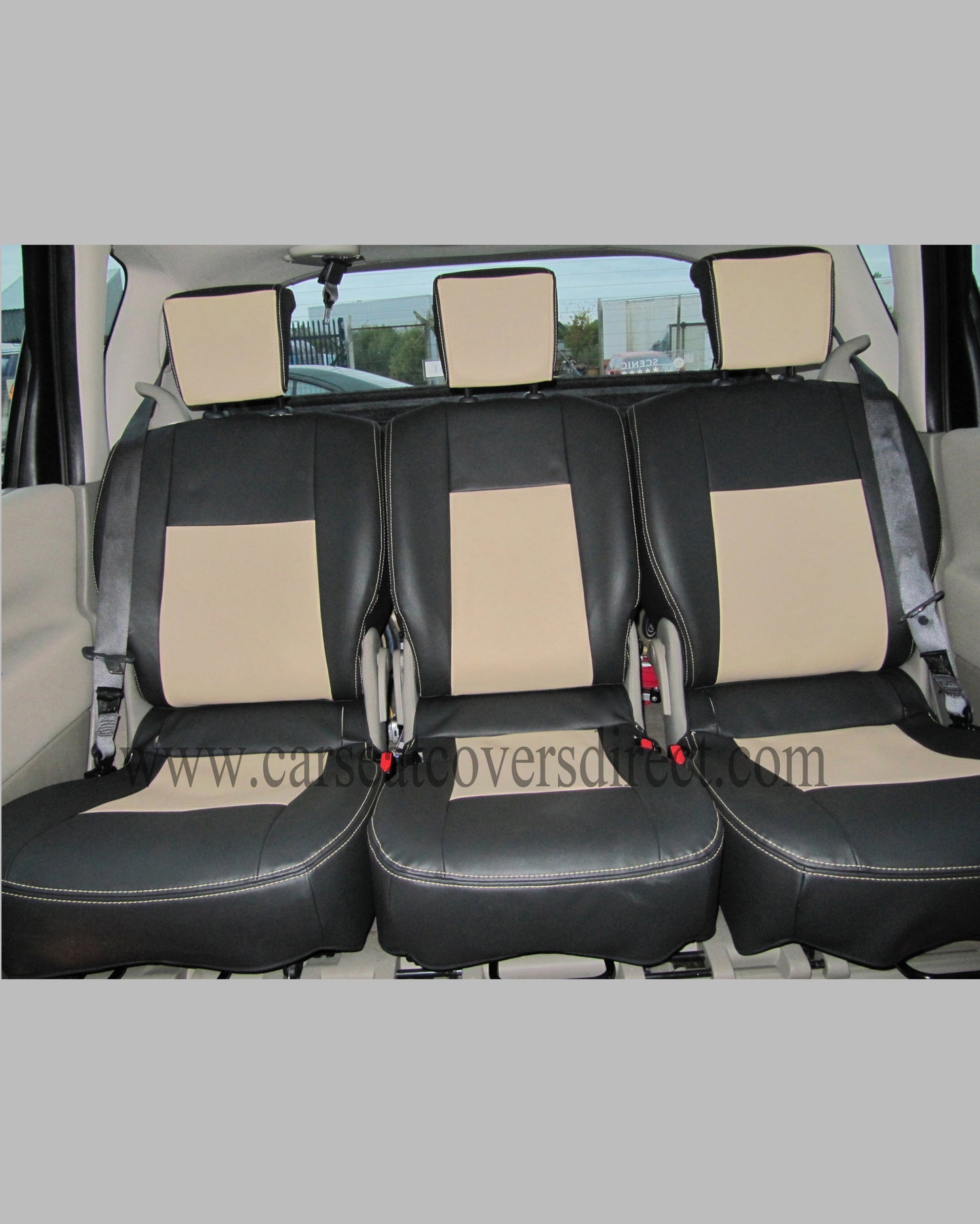Citroen XSARA PICASSO Black & Beige Seat Covers