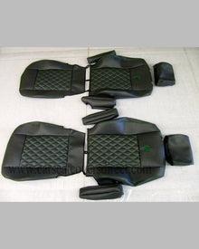 Volkswagen Transporter T4 Black Diamond Quilted Seat Covers