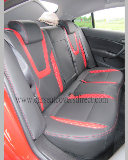 Opel INSIGNIA Black & Red Seat Covers