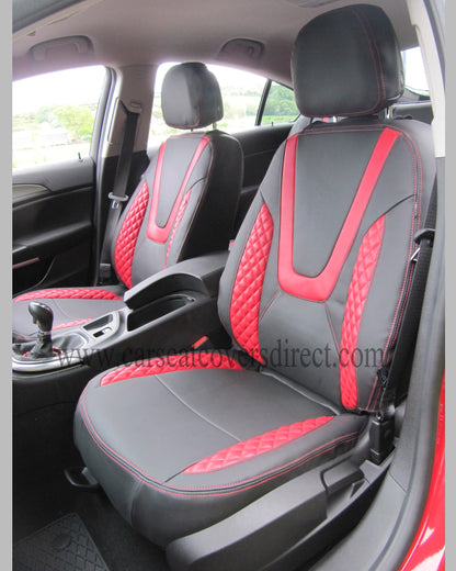 Opel INSIGNIA Black & Red Seat Covers