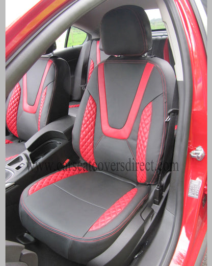 Opel INSIGNIA Black & Red Seat Covers