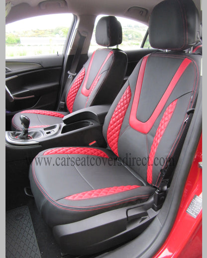 Opel INSIGNIA Black & Red Seat Covers