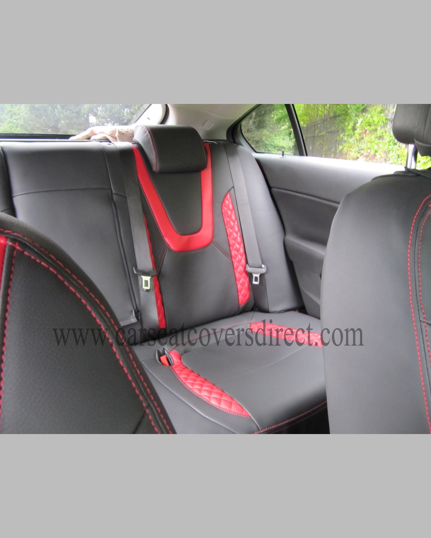 Opel INSIGNIA Black & Red Seat Covers