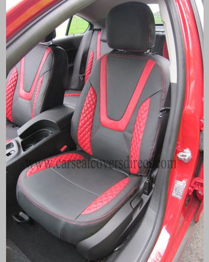 Opel INSIGNIA Black & Red Seat Covers