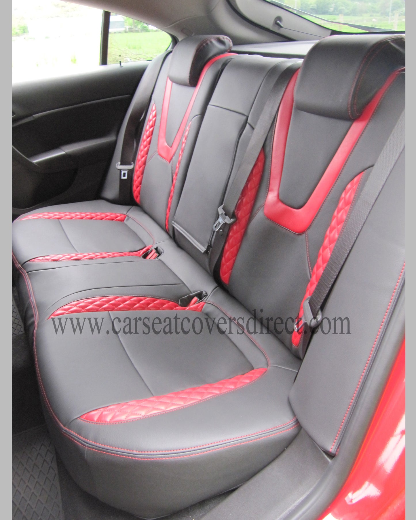 Opel INSIGNIA Black & Red Seat Covers