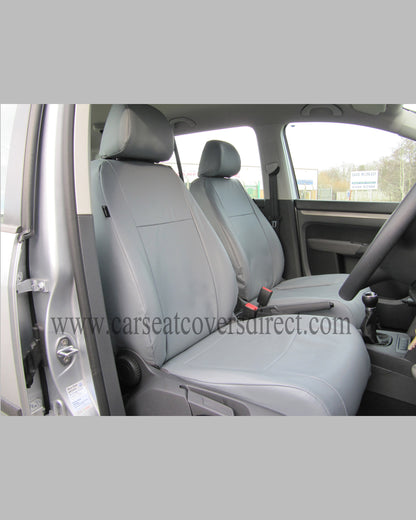 VOLKSWAGEN VW TOURAN Black & red Seat Covers 7 seats