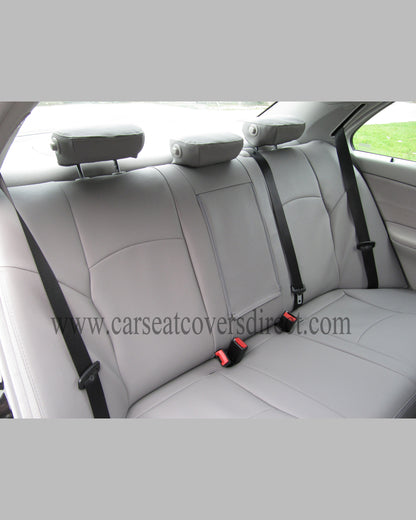 Mercedes C-CLASS W203 Grey Leatherette seat covers