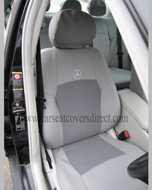Mercedes C-CLASS W203 Grey Leatherette seat covers