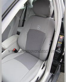 Mercedes C-CLASS W203 Grey Leatherette seat covers