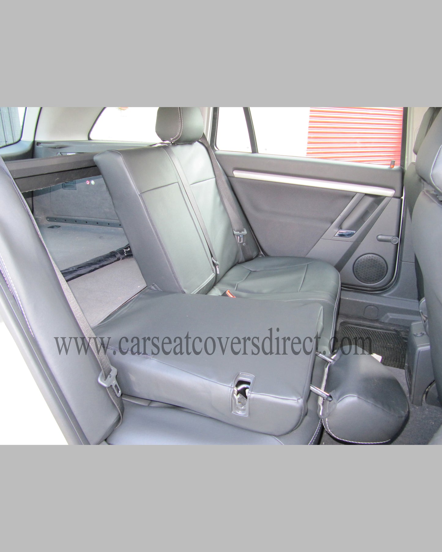 Opel VECTRA C Black Leatherette Seat Covers