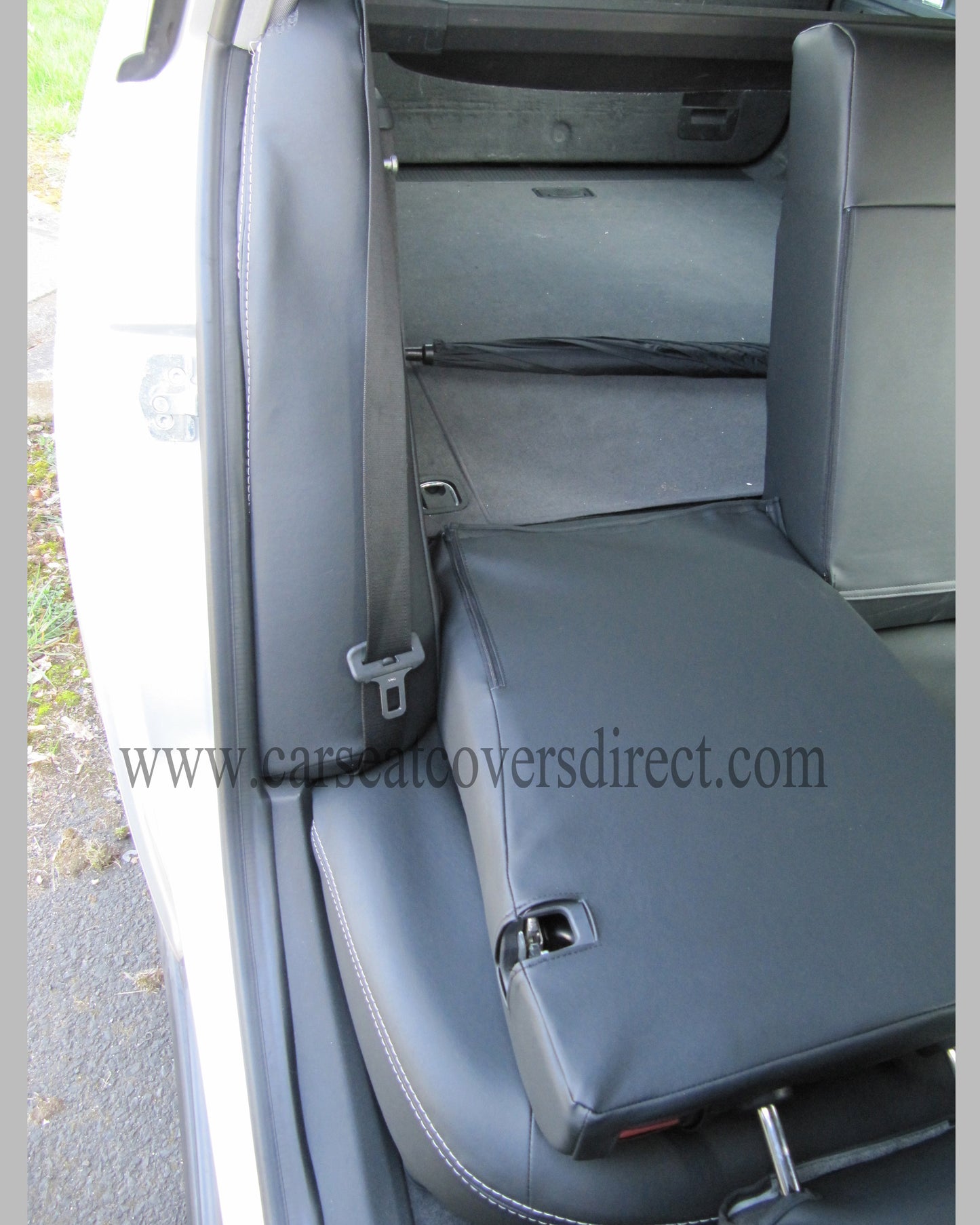 Opel VECTRA C Black Leatherette Seat Covers