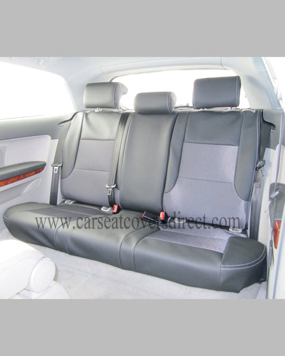 Audi A3 Seat Covers - Black & Lazer Blue (1996-2003)