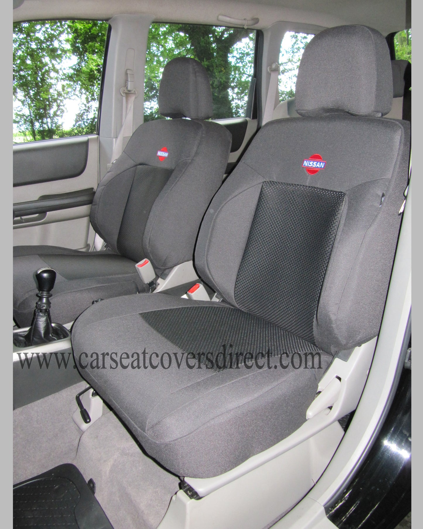Nissan X-TRAIL Black Leatherette Seat Covers