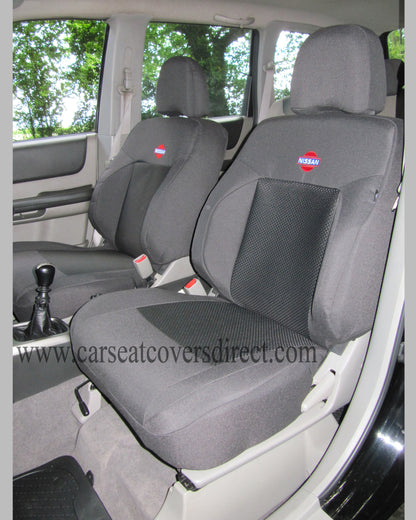 Nissan X-TRAIL Black Leatherette Seat Covers
