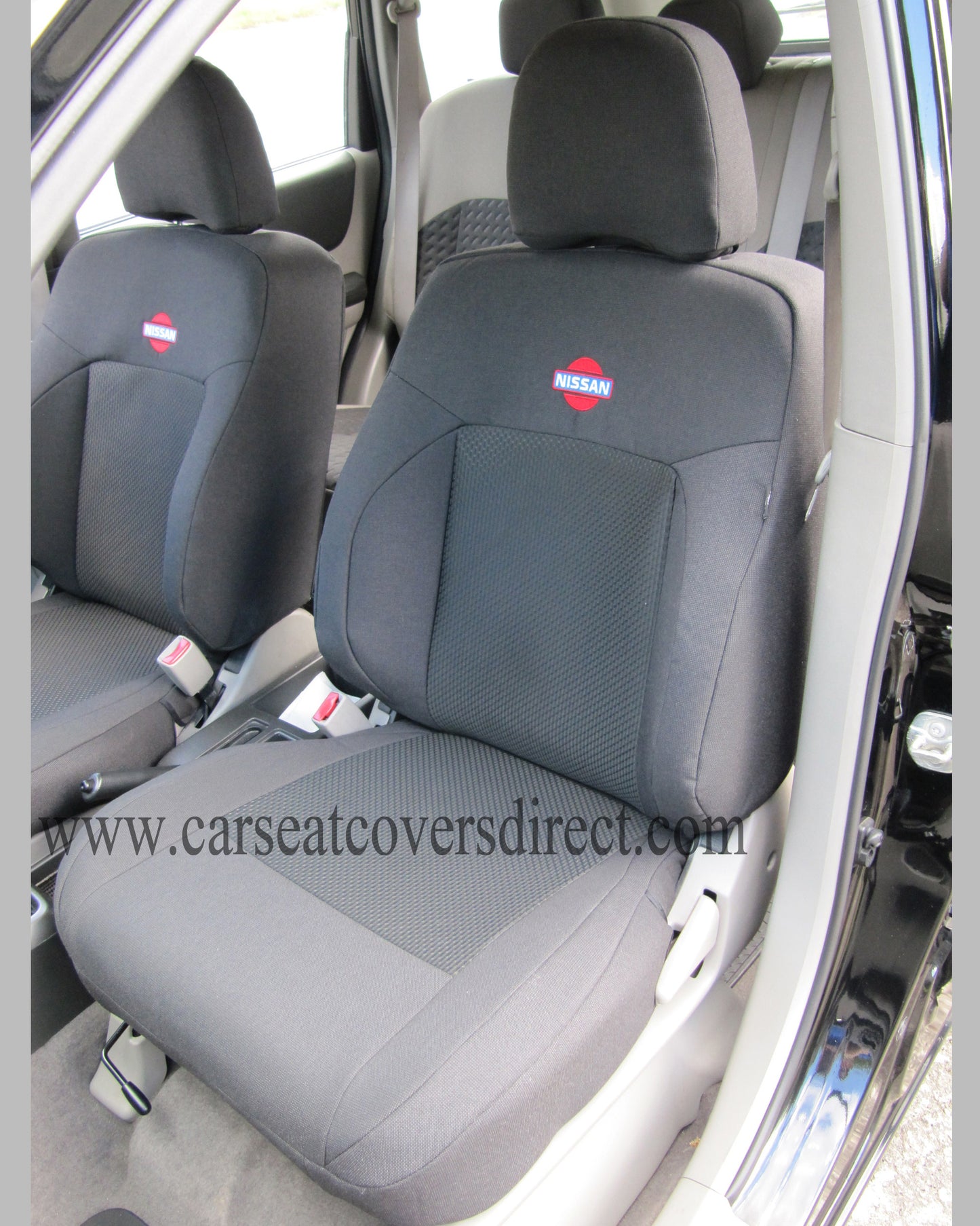 Nissan X-TRAIL Black Leatherette Seat Covers