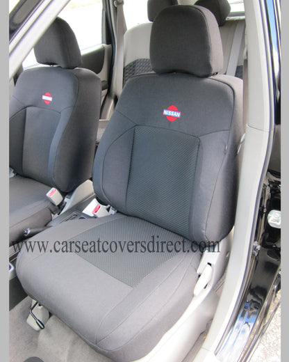 Nissan X-TRAIL Black Leatherette Seat Covers