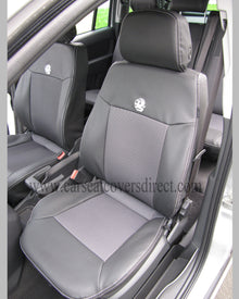 Opel ZAFIRA Leatherette & Cloth Seat Covers