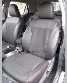 TOYOTA AURIS 1st Gen black seat covers