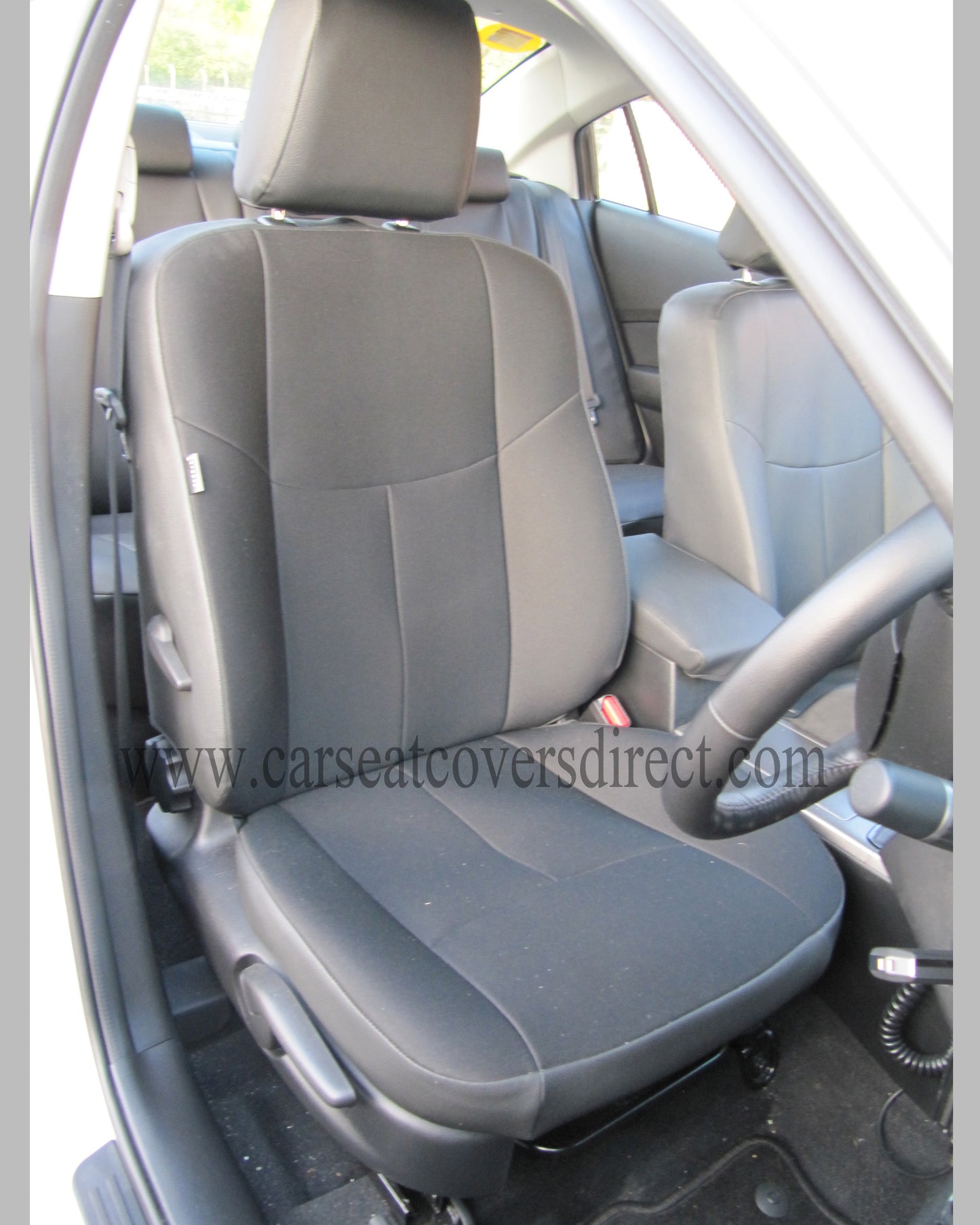 Mazda 6 2ND GEN Black And Grey Leatherette seat covers