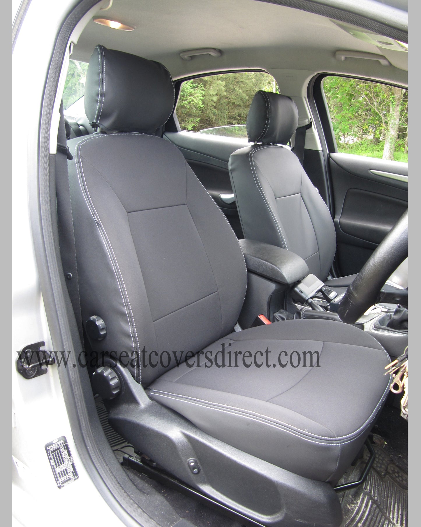 Ford Mondeo Zetec 4TH Gen Red Leatherette seat covers