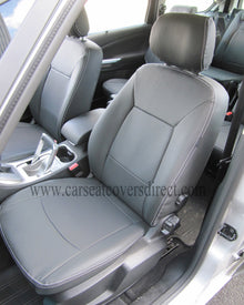 Ford Galaxy 3rd Gen Cirus Black Leatherette seat covers
