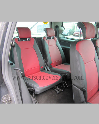 Ford Galaxy 3rd Gen Cirus Black Leatherette seat covers