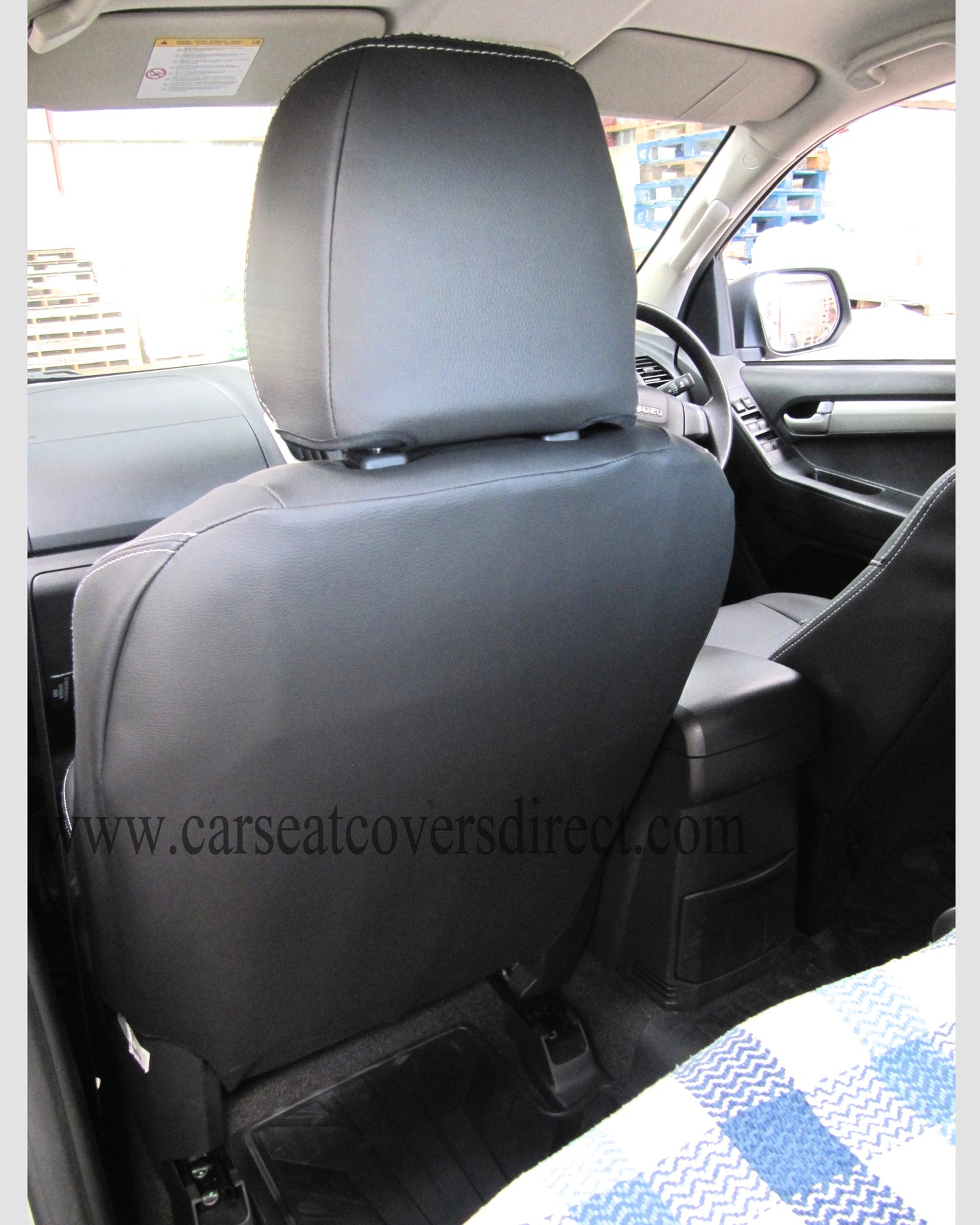 Isuzu D-Max 2nd Gen Seat Covers - Fronts Only