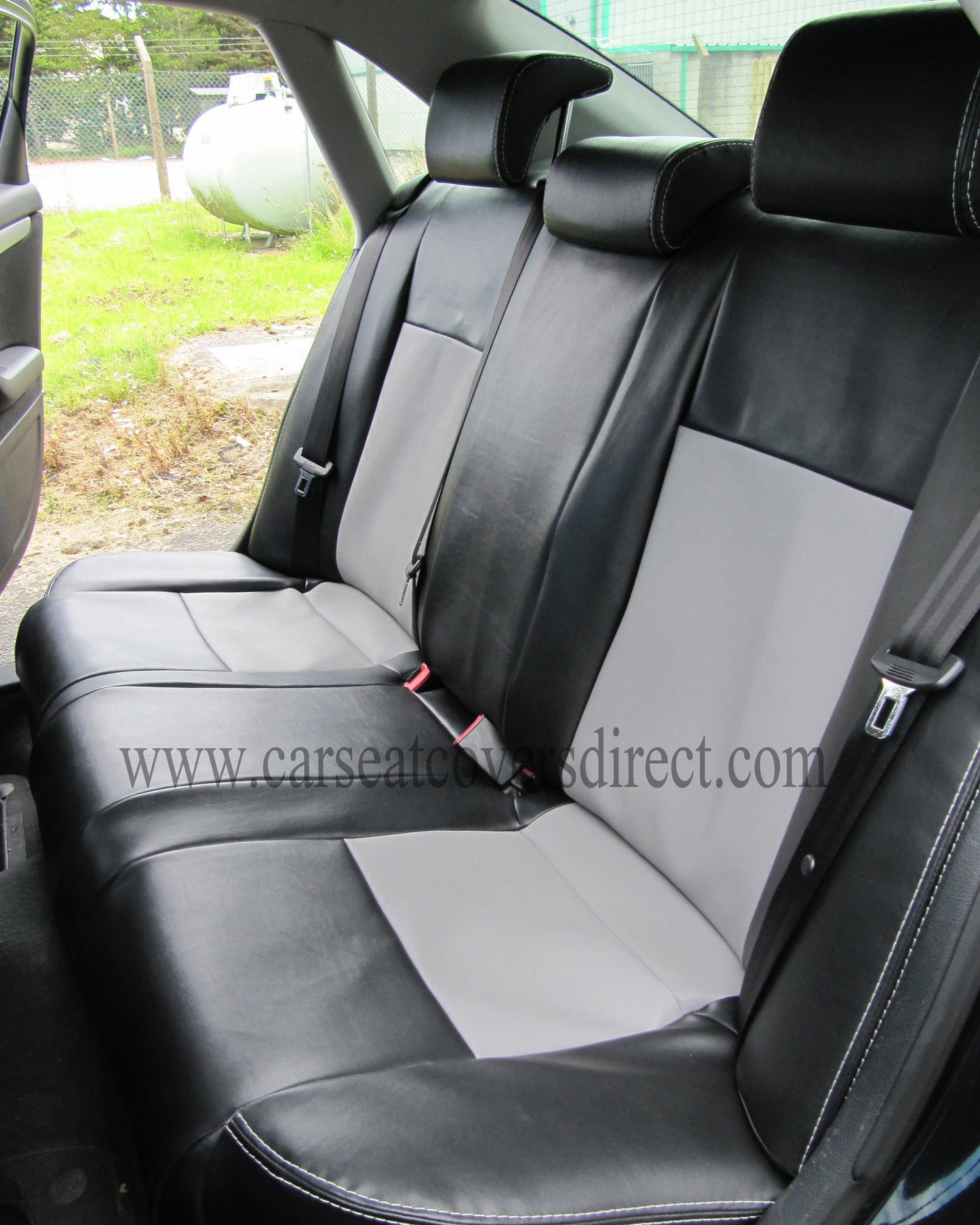 Audi A4 B8 Black & Grey With Logos