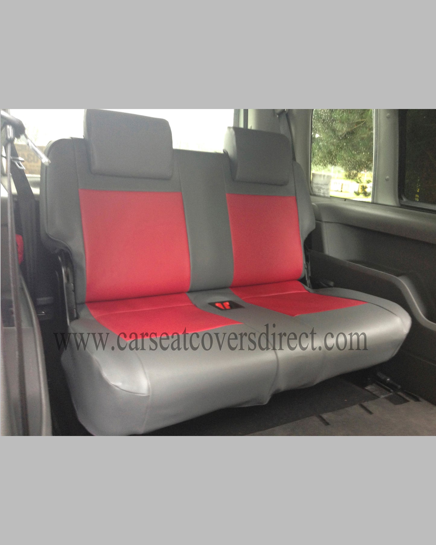 VOLKSWAGEN VW Caddy life grey & red Seat Covers