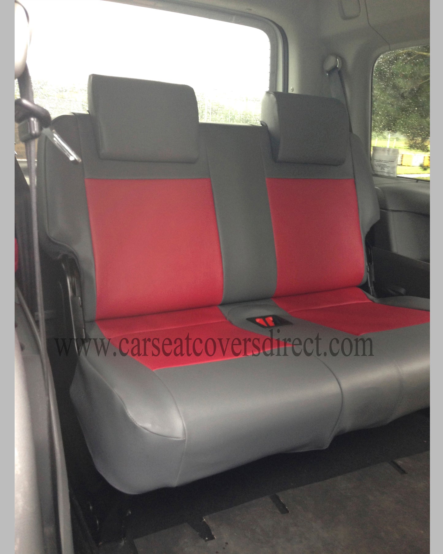 VOLKSWAGEN VW Caddy life grey & red Seat Covers