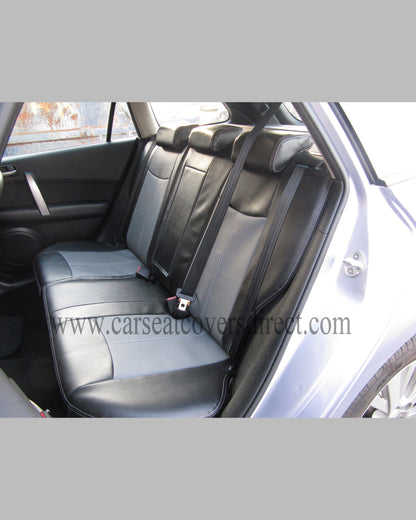 Mazda 6 2ND GEN Black And Grey Leatherette seat covers